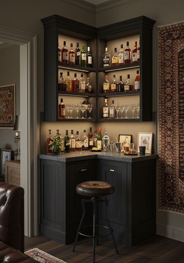 Home Bar Setup